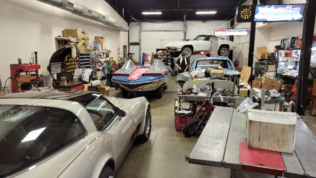 IN THE SHOP